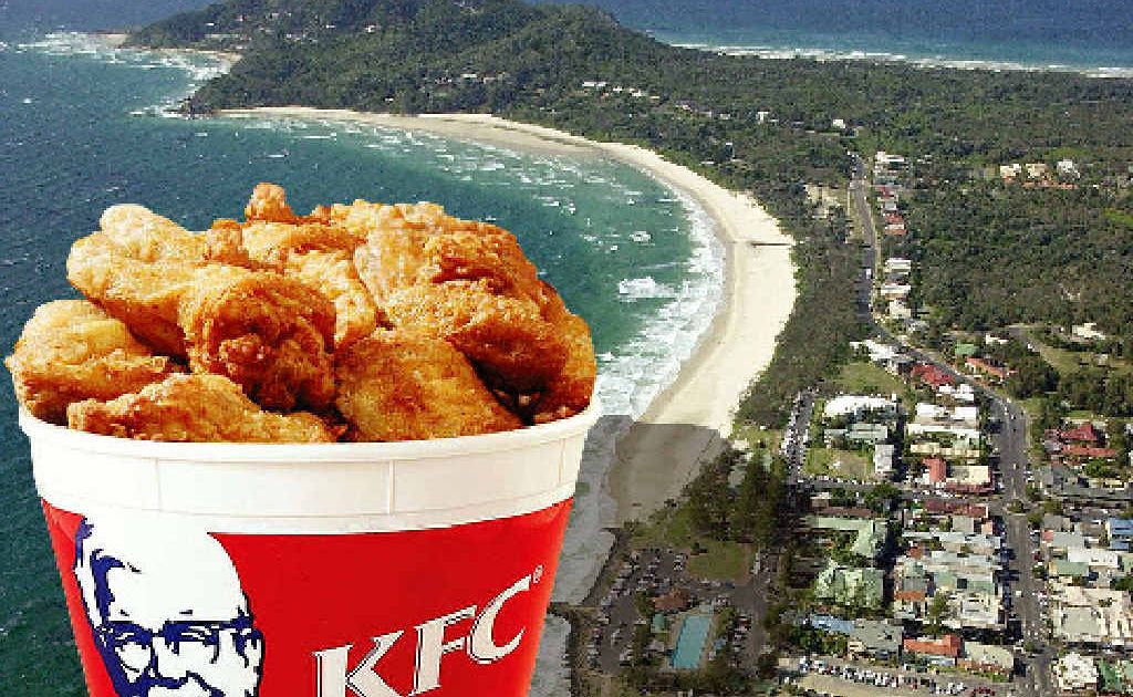 ON A WING AND A PRAYER?: KFC is looking to set up shop in Byron Bay. ON A WING AND A PRAYER?: KFC is looking to set up shop in Byron Bay.